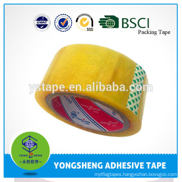 Carton sealing cheap logo printing adhesive bopp packing tape